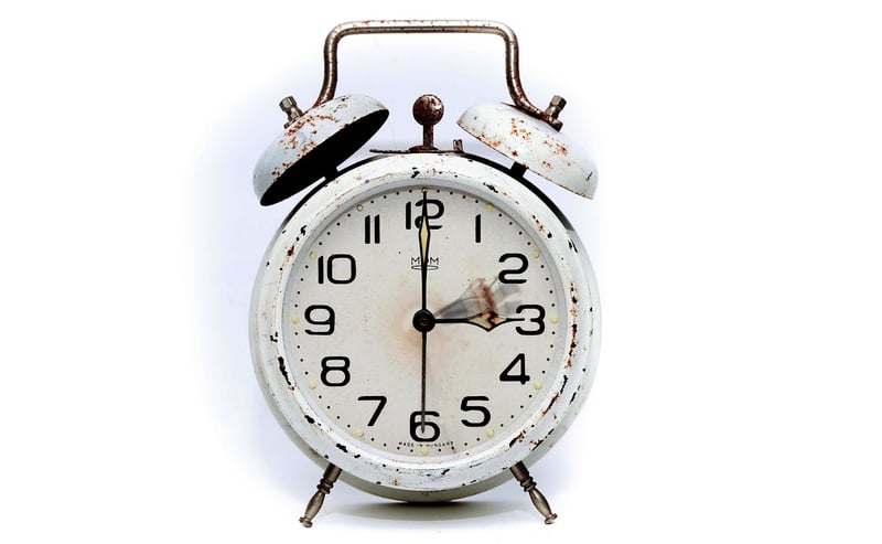 Clock Time Paradox Past Present